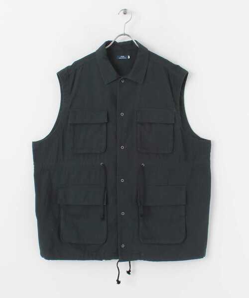 ITEMS URBANRESEARCH（アイテムズ アーバンリサーチ）の「M-65タイプ ベスト（ベスト・メンズ・カーキ/ブラック・MEDIUM/LARGE）」の21枚目の写真