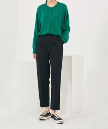 me+em select | コットンのタック入りテーパードパンツ(その他パンツ)