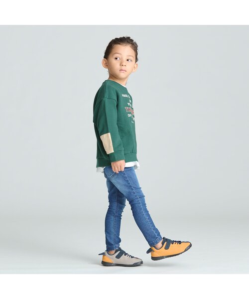 IFME（イフミー）の「/IFME(イフミー)アウトドアスニーカー（スニーカー・キッズ・オレンジ/ベージュ・16/15 /19/17/18）」の8枚目の写真