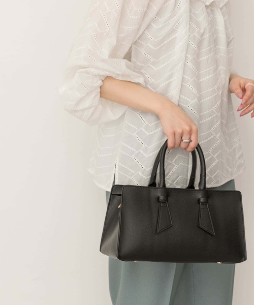 RODE SKO(ロデスコ)の「ヨコ型ハンドルトートバッグ(トートバッグ・レディース・グリーン/ベージュ/オレンジ系その他/ベージュ系その他/ブラック/グレー・ONE)」の19枚目の写真