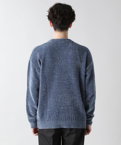 RAGEBLUE（レイジブルー）の「＜自宅洗濯可能＞モールニットクルー/951391（ニット/セーター・メンズ・グレー/ライトブルー/その他19/ダークブラウン/オフホワイト/ダークグリーン・SMALL/MEDIUM/LARGE）」の15枚目の写真