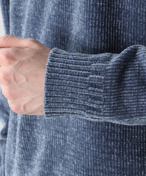 RAGEBLUE（レイジブルー）の「＜自宅洗濯可能＞モールニットクルー/951391（ニット/セーター・メンズ・グレー/ライトブルー/その他19/ダークブラウン/オフホワイト/ダークグリーン・SMALL/MEDIUM/LARGE）」の20枚目の写真