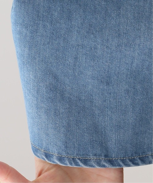 JOINT WORKS(ジョイントワークス)の「J-デニムフリルカラーシャツ(シャツ/ブラウス・レディース・ネイビー/ブルー・FREE)」の22枚目の写真