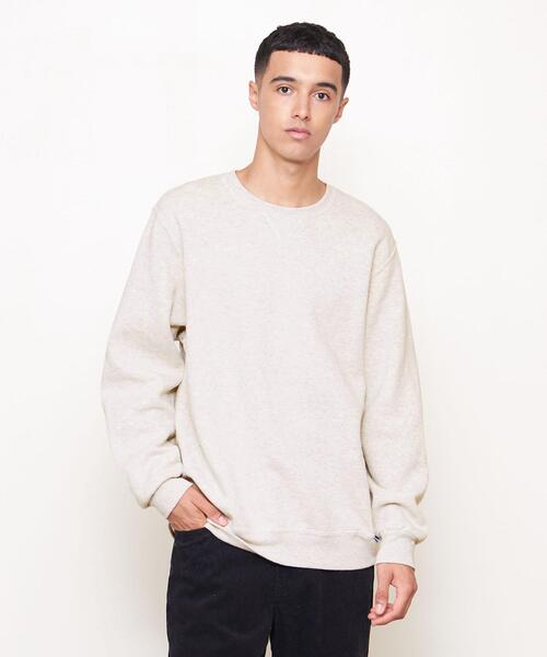 Russell Athletic(ラッセルアスレティック)の「<UNITED ARROWS & SONS × RUSSELL ATHLETIC> ESSENTIAL C CREW/スウェット(スウェット・メンズ・ライラック/イエロー/シャーベット/ケリー/ターコイズブルー/ナチュラル・M/XL/L/XXL)」の2枚目の写真
