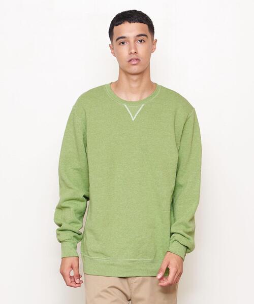 Russell Athletic(ラッセルアスレティック)の「<UNITED ARROWS & SONS × RUSSELL ATHLETIC> ESSENTIAL C CREW/スウェット(スウェット・メンズ・ライラック/イエロー/シャーベット/ケリー/ターコイズブルー/ナチュラル・M/XL/L/XXL)」の3枚目の写真