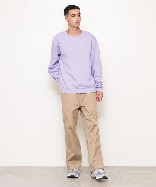 Russell Athletic(ラッセルアスレティック)の「<UNITED ARROWS & SONS × RUSSELL ATHLETIC> ESSENTIAL C CREW/スウェット(スウェット・メンズ・ライラック/イエロー/シャーベット/ケリー/ターコイズブルー/ナチュラル・M/XL/L/XXL)」の12枚目の写真
