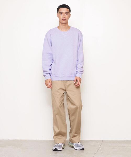 Russell Athletic(ラッセルアスレティック)の「<UNITED ARROWS & SONS × RUSSELL ATHLETIC> ESSENTIAL C CREW/スウェット(スウェット・メンズ・ライラック/イエロー/シャーベット/ケリー/ターコイズブルー/ナチュラル・M/XL/L/XXL)」の7枚目の写真