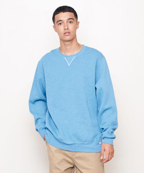 Russell Athletic(ラッセルアスレティック)の「<UNITED ARROWS & SONS × RUSSELL ATHLETIC> ESSENTIAL C CREW/スウェット(スウェット・メンズ・ライラック/イエロー/シャーベット/ケリー/ターコイズブルー/ナチュラル・M/XL/L/XXL)」の13枚目の写真