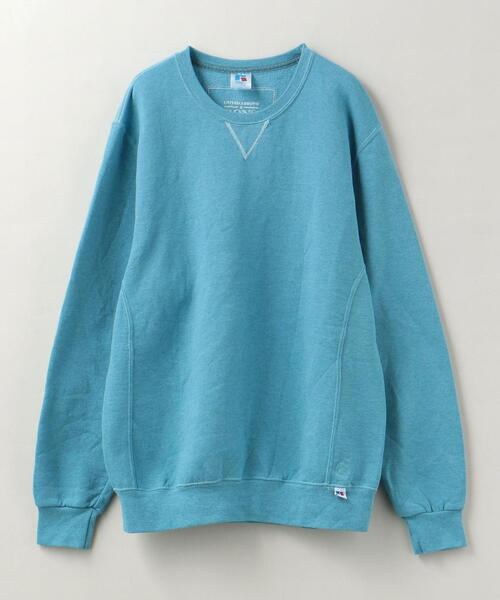 Russell Athletic(ラッセルアスレティック)の「<UNITED ARROWS & SONS × RUSSELL ATHLETIC> ESSENTIAL C CREW/スウェット(スウェット・メンズ・ライラック/イエロー/シャーベット/ケリー/ターコイズブルー/ナチュラル・M/XL/L/XXL)」の8枚目の写真