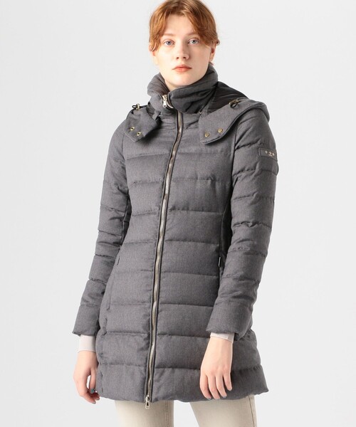 完売品◆TATRAS トゥモローランド別注 ポリテアマ ダウンコート グレー S タトラス トゥモローランド別注 ポリテアマ ダウンコート ネイビー