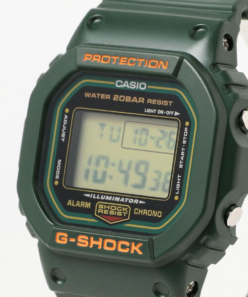 G-SHOCK（ジーショック）の「G-SHOCK / DW-5600RB-2JF / 3JF デジタル ウォッチ（デジタル腕時計・メンズ・ネイビー/グリーン・ONE SIZE）」の7枚目の写真
