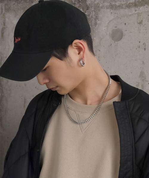 SBG（エスビー）の「SBG フープピアス（ピアス（両耳用）・メンズ・ブラック/シルバー/ゴールド・#13/#11）」の4枚目の写真