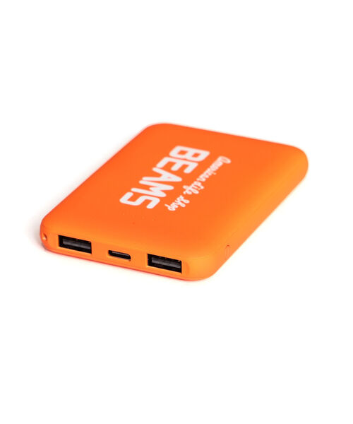 BEAMS（ビームス）の「BEAMS / 『45th Classic Logo Products』 MOBILE BATTERY（生活家電・メンズ・オレンジ・ONE SIZE）」の7枚目の写真