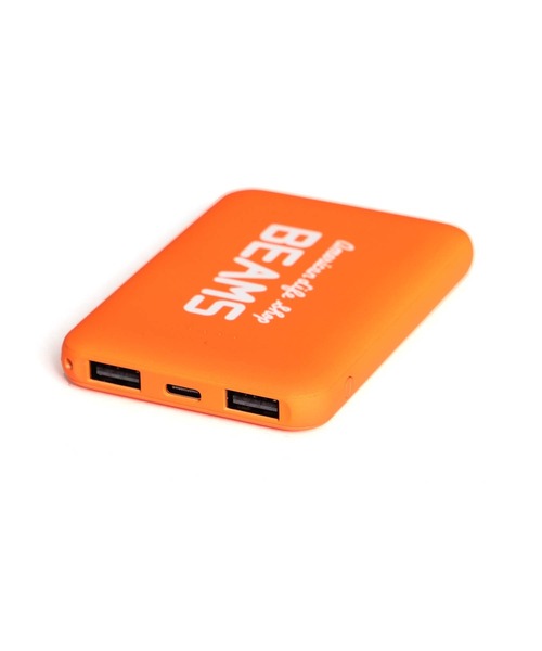BEAMS（ビームス）の「BEAMS / 『45th Classic Logo Products』 MOBILE BATTERY（生活家電・メンズ・オレンジ・ONE SIZE）」の4枚目の写真