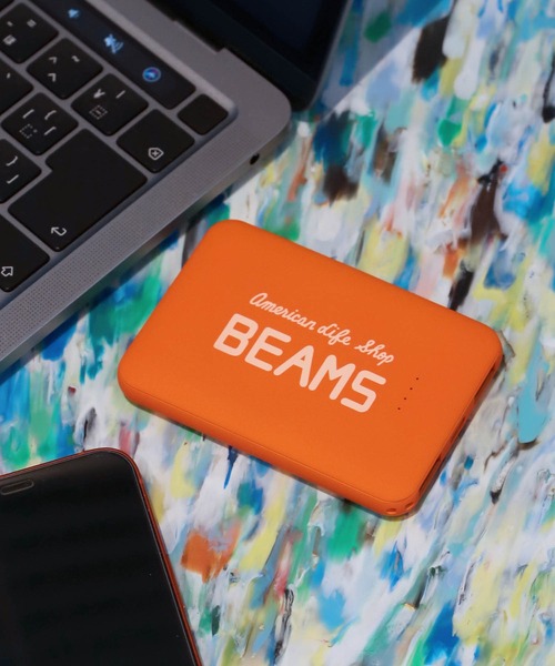 BEAMS（ビームス）の「BEAMS / 『45th Classic Logo Products』 MOBILE BATTERY（生活家電・メンズ・オレンジ・ONE SIZE）」の8枚目の写真