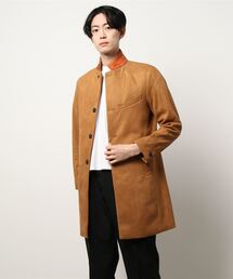 NICOLE CLUB FOR MEN | スウェードチェスターコート(チェスターコート)