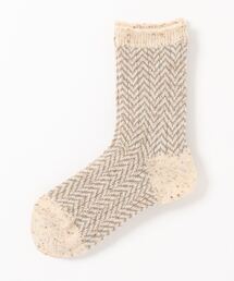 Samansa Mos2 | ジグザグネップソックス(ソックス/靴下)