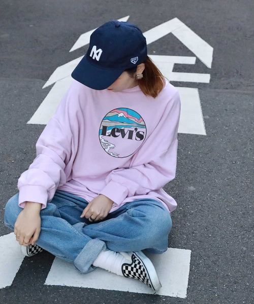 セール】【Levi's】サークルプリントスウェット（スウェット