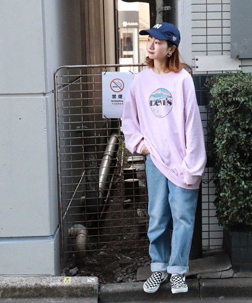 セール】【Levi's】サークルプリントスウェット（スウェット