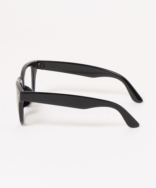 Me%（ミィパーセント）の「ブラックフレームメガネ（メガネ・レディース・ブラック・FREE）」の4枚目の写真