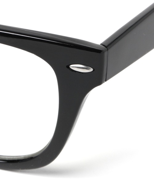 Me%（ミィパーセント）の「ブラックフレームメガネ（メガネ・レディース・ブラック・FREE）」の9枚目の写真