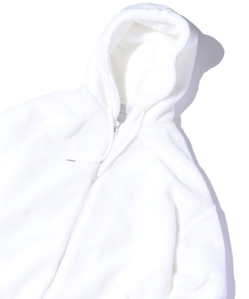 ROOPTOKYO（ループトウキョウ）の「フェイクファー ZIPブルゾン（ブルゾン・メンズ・ホワイト/ブラック/ベージュ・M/L/XL）」の8枚目の写真