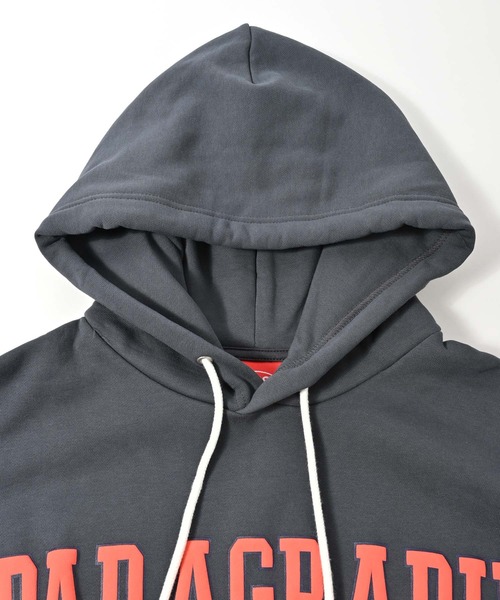Paragraph（パラグラフ）の「Paragraph (パラグラフ)スクエアフォームプルパーカー（パーカー・メンズ・ネイビー/チャコール/A・FREE）」の8枚目の写真