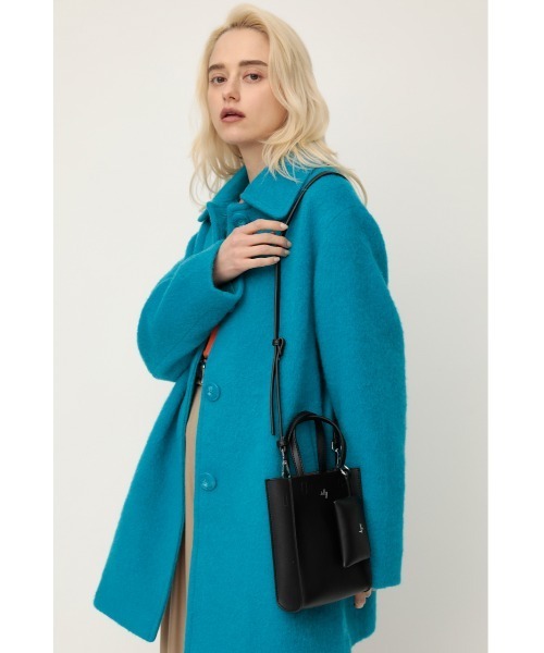 SLY（スライ）の「LIMITED ITEM SQUARE MINI BAG POUCH SET スクエア ミニ バッグポーチセット（トートバッグ・レディース・ブラック/オレンジ・FREE）」の11枚目の写真