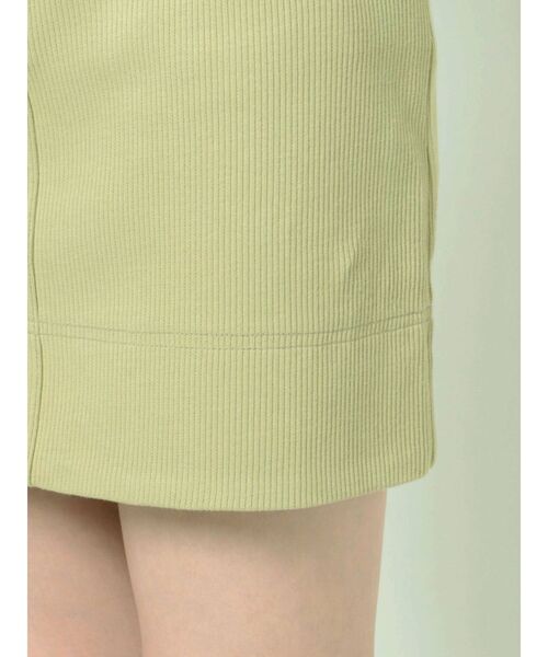 MERCURYDUO（マーキュリーデュオ）の「ステッチデザインミニスカート（スカート・レディース・ブラック/グリーン/ベージュ・SMALL/MEDIUM）」の22枚目の写真