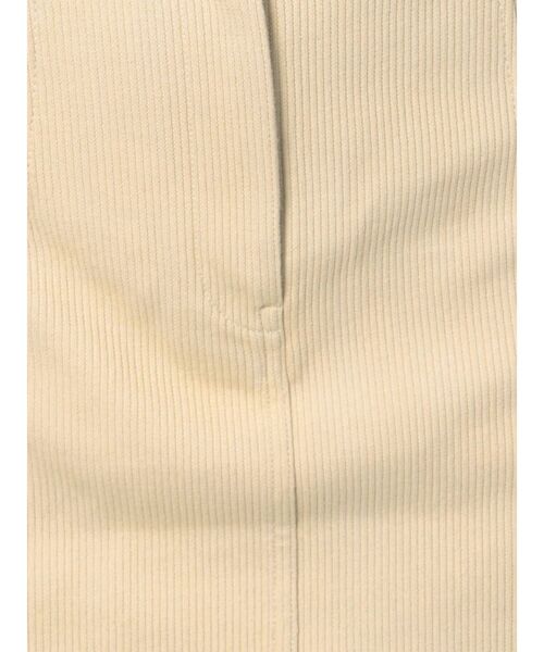 MERCURYDUO（マーキュリーデュオ）の「ステッチデザインミニスカート（スカート・レディース・ブラック/グリーン/ベージュ・SMALL/MEDIUM）」の5枚目の写真