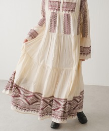 Kastane | ラーニー刺繍ドレス(ワンピース)