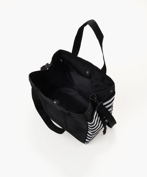 agnès b. マザーズバッグ 黒(美品) ロゴ ペアレンツバッグ（マザーズバッグ） ｜agnès b. ENFANT