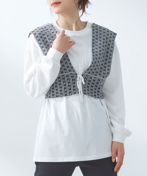 ビスチェ付トップス ニット セーター Honeys ハニーズ のファッション通販 Zozotown