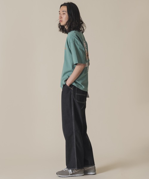 BIG BILL(ビッグビル)の「【 BIG BILL / ビックビル 】デニム ペインターパンツ デニムパンツ X59381D BNU(デニムパンツ・メンズ・ブラック/インディゴブルー・M/L/XL)」の21枚目の写真