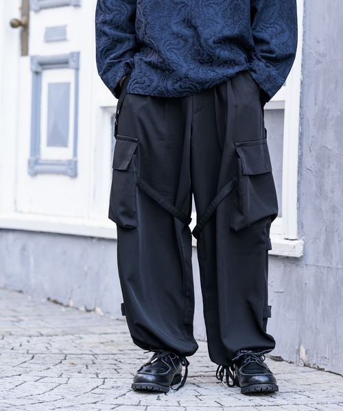 CASPER JOHN（キャスパージョン）の「M-70 Drape overall/M-70ドレープオーバーオール（サロペット/オーバーオール・メンズ・ブラック/グリーン・SMALL/MEDIUM/LARGE）」の12枚目の写真