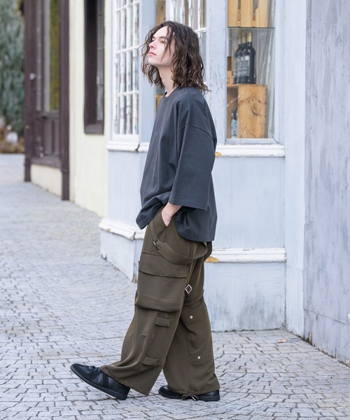 CASPER JOHN（キャスパージョン）の「M-70 Drape overall/M-70ドレープオーバーオール（サロペット/オーバーオール・メンズ・ブラック/グリーン・SMALL/MEDIUM/LARGE）」の16枚目の写真