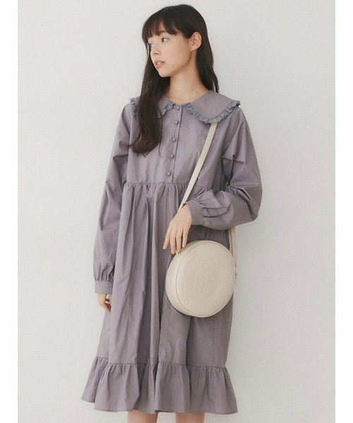 merry jenny（メリージェニー）の「すずらんショルダーbag（ショルダーバッグ・レディース・アイボリー/ブラック/ピンク・FREE）」の5枚目の写真