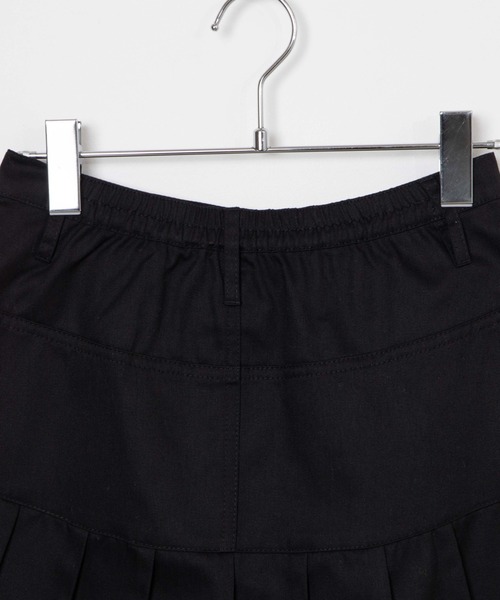 WEGO（ウィゴー）の「WEGO/キリカエプリーツミニスカート（スカート・レディース・ブラック/ホワイト・FREE）」の9枚目の写真