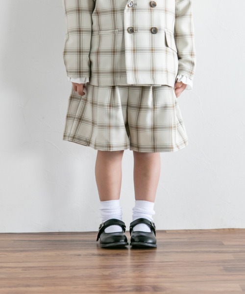 LOWRYS FARM(ローリーズファーム)の「ラナテックキノウショートパンツ 257845(その他パンツ・キッズ・ブラウン/アイボリー/ベージュ系その他/グリーン系その他・110cm/120cm/130cm/140cm/150cm)」の3枚目の写真