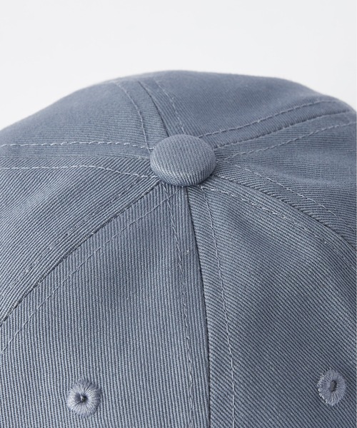 CIAOPANIC（チャオパニック）の「【LOW BUCKS/ロウ バックス】レザーパッチキャップ（キャップ・メンズ・チャコールグレー/オフホワイト/ブルー/グリーン・フリー）」の6枚目の写真