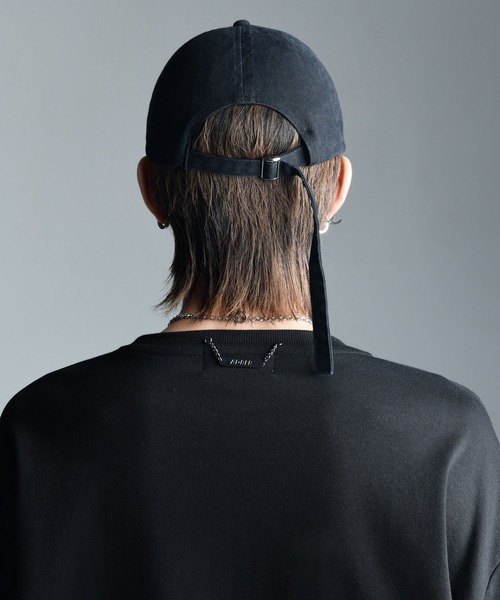 ADRER(アドラー)の「【ADRER】THE CAP/キャップ(キャップ・メンズ・ホワイト/ブラック/ベージュ/グレー/サックスブルー/グリーン・FREE)」の12枚目の写真