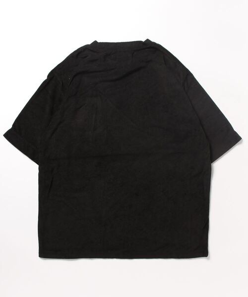 sunny branch（サニーブランチ）の「★Bl★半袖ポケットTシャツ パイル素材（Tシャツ/カットソー・レディース・ブラック/アイボリー/イエロー/ベージュ/ネイビー・MEDIUM/LARGE）」の9枚目の写真