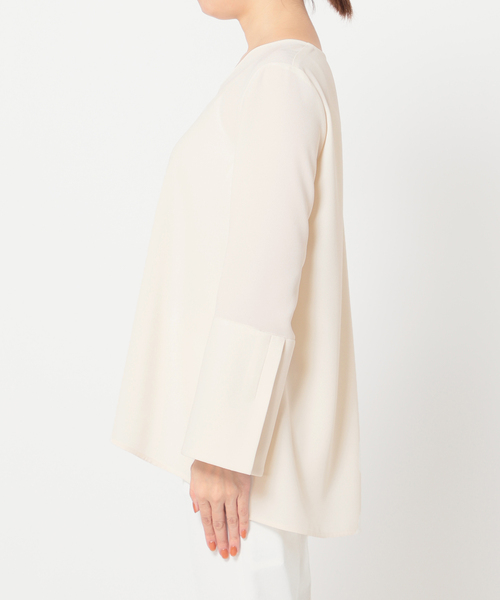 セール】Vネックフレア ブラウス◇（シャツ/ブラウス）｜NOBLE