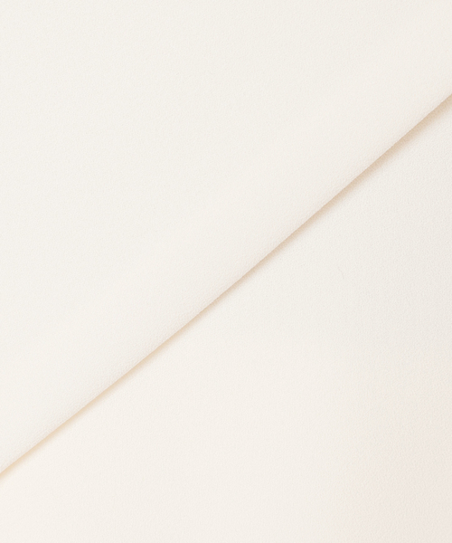 Noble ノーブル Vネックオープンブラウス ホワイトA ノーブル Vネックオープンブラウス ホワイトA NOBLE】ノーブル 日本製