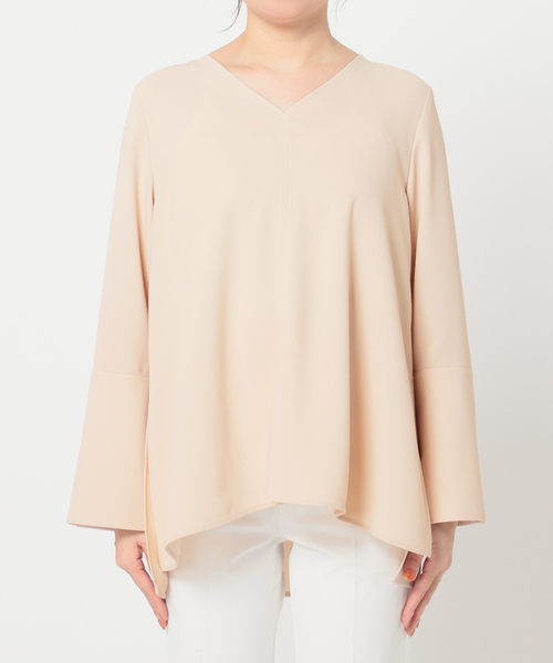 セール】Vネックフレア ブラウス◇（シャツ/ブラウス）｜NOBLE