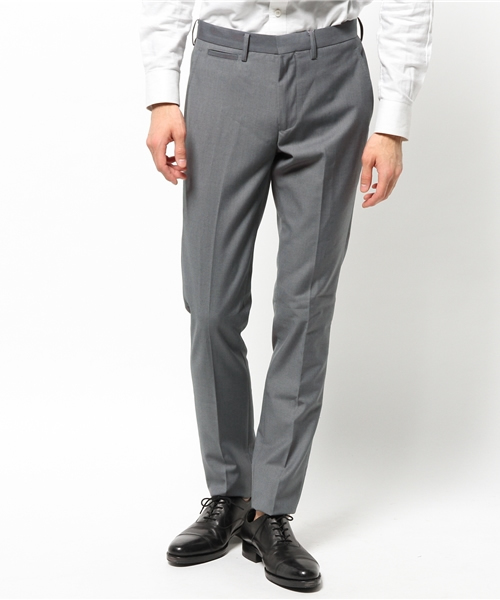 UNION STATION(ユニオンステーション)の「T/Rスラックスパンツ(スラックス・メンズ・ブラック/グレー/ネイビー/ロイヤルブルー・LL/SMALL/LARGE/MEDIUM)」の2枚目の写真