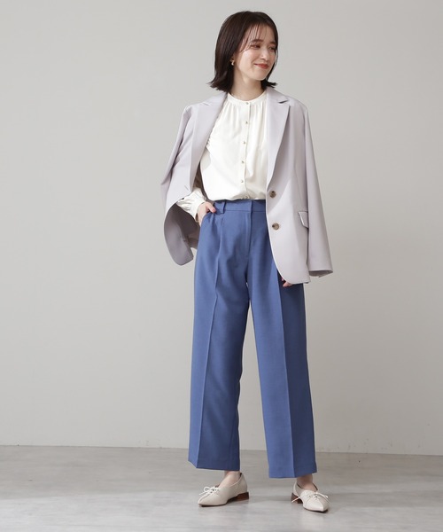 N.（N. Natural Beauty Basic）（エヌエヌナチュラルビューティーベーシック）の「【S Size Line】◆シングルジャケット（その他アウター・レディース・グレー/チェック・SMALL/MEDIUM）」の4枚目の写真