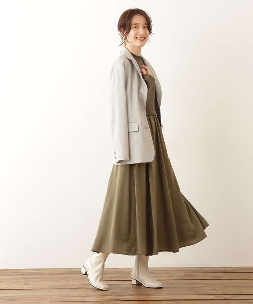 N.（N. Natural Beauty Basic）（エヌエヌナチュラルビューティーベーシック）の「【S Size Line】◆シングルジャケット（その他アウター・レディース・グレー/チェック・SMALL/MEDIUM）」の6枚目の写真