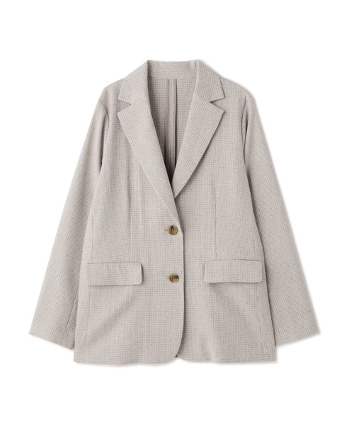 N.（N. Natural Beauty Basic）（エヌエヌナチュラルビューティーベーシック）の「【S Size Line】◆シングルジャケット（その他アウター・レディース・グレー/チェック・SMALL/MEDIUM）」の13枚目の写真