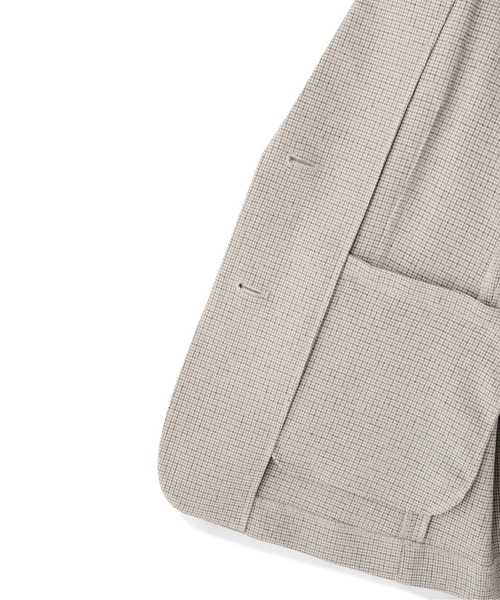 N.（N. Natural Beauty Basic）（エヌエヌナチュラルビューティーベーシック）の「【S Size Line】◆シングルジャケット（その他アウター・レディース・グレー/チェック・SMALL/MEDIUM）」の12枚目の写真